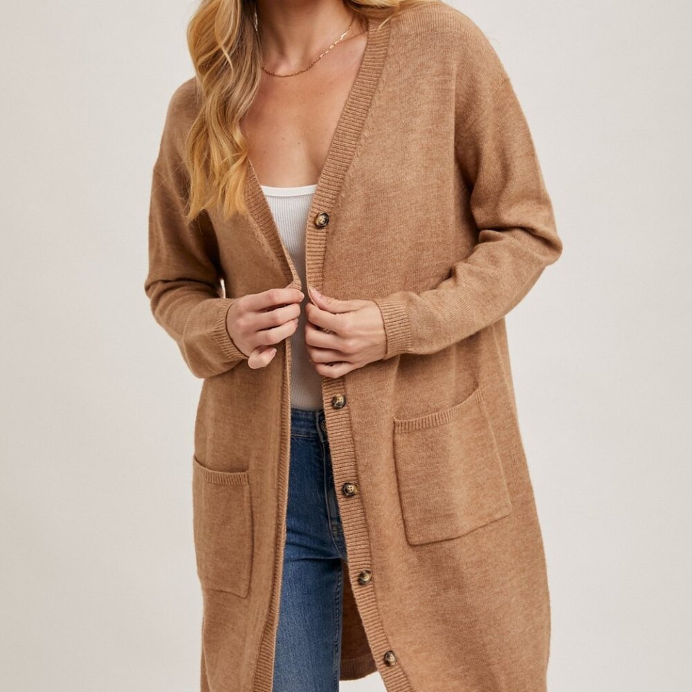 Sweater Midi Dress/Cardigan